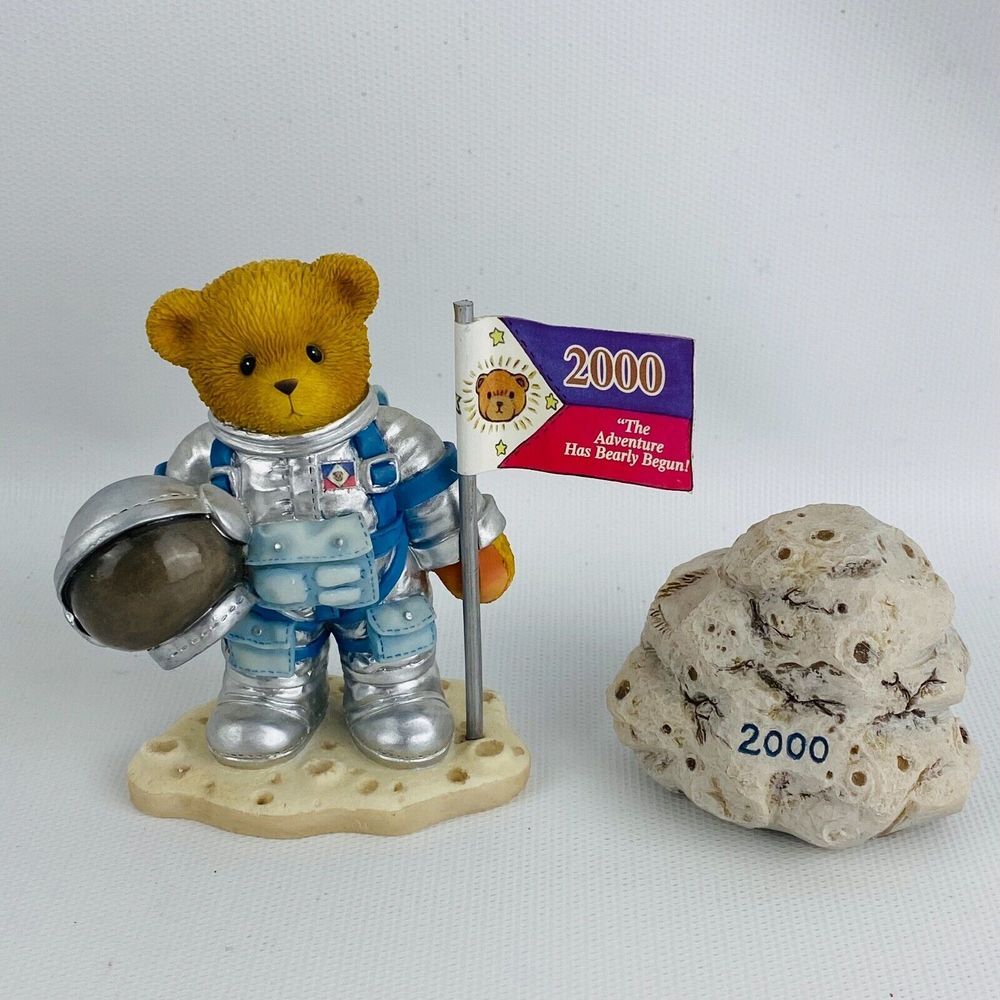 Cherished Teddies One Small Step For Love One Giant Leap For Friendship Figurine